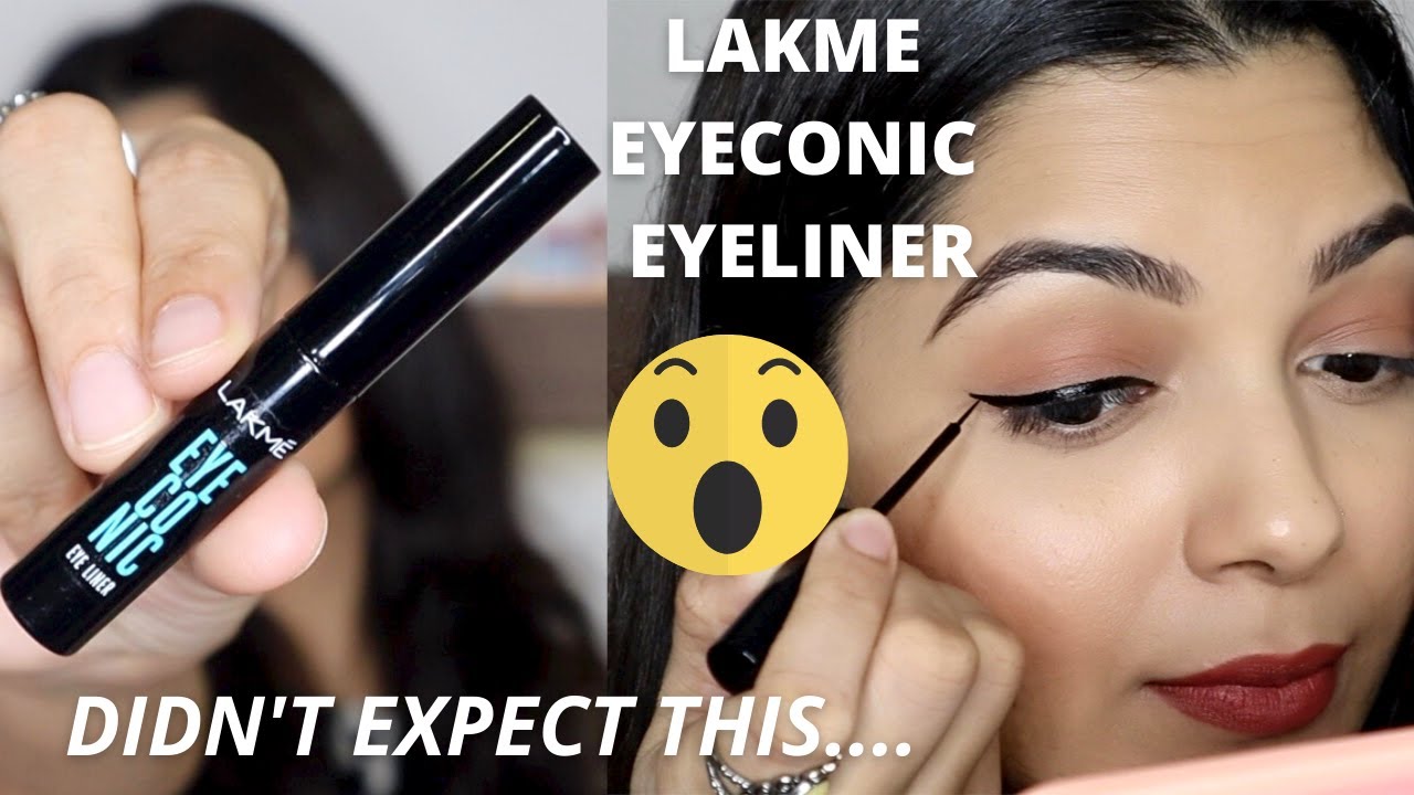 LAKME EYECONIC Eyeliner Review & Demo | INR 250/- | BEST AFFORDABLE LINER?? | MAKEUPFASHIONREVIVAL