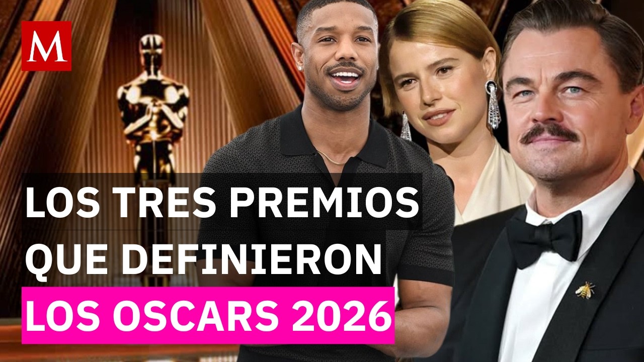 Premios Oscar 2026: ¿Quiénes fueron los ganadores de mejor película, actor y actriz?