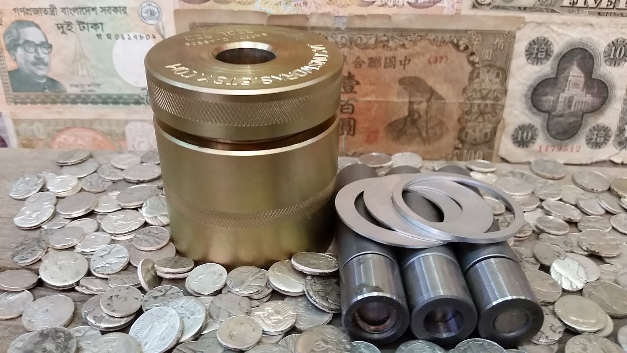Center punch tool review for coin ring making