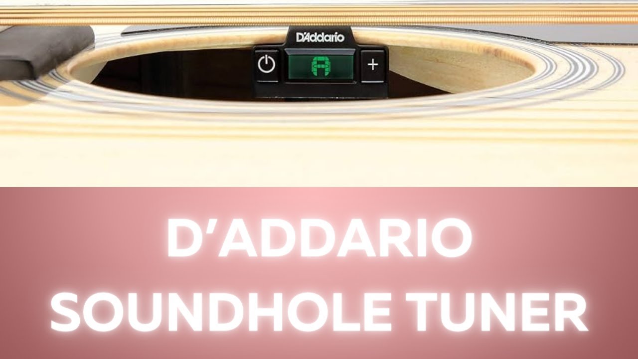 D'Addario Micro Soundhole Tuner