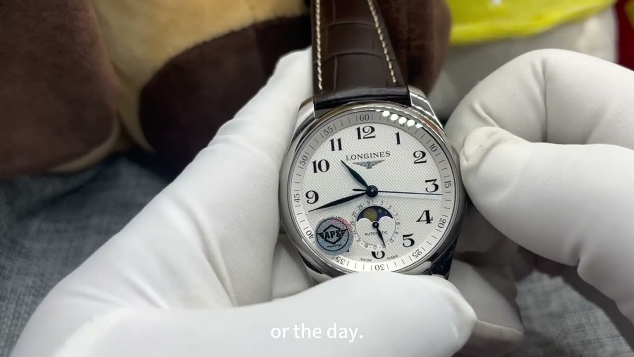 Longines Master Collection Moon Phase Function Adjustment Guide 