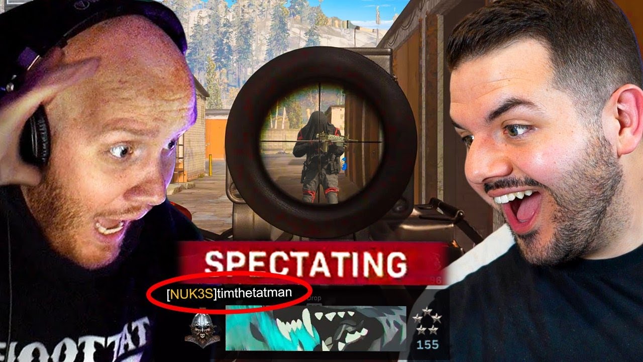 I SPECTATED TIMTHETATMAN IN WARZONE SOLOS!