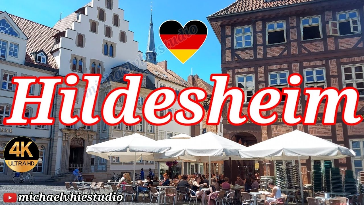 Hildesheim City, Germany. Walking Tour.
