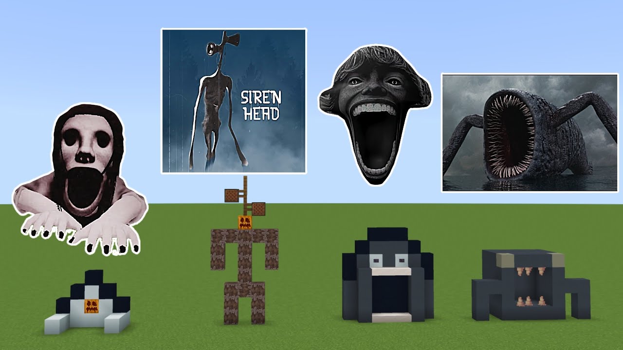 Never Spawn Petapeta 67 kid Sirenhead Sea Eater In Minecraft 