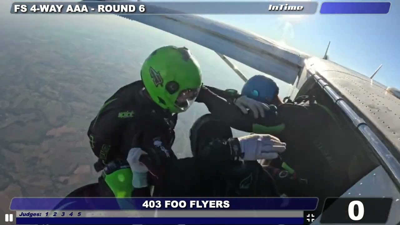 Foo Flyers 4 Way Team - Brazilian Nationals 2025