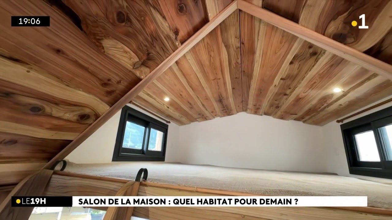 Gros plan sur les Tiny House au Salon de la maison.