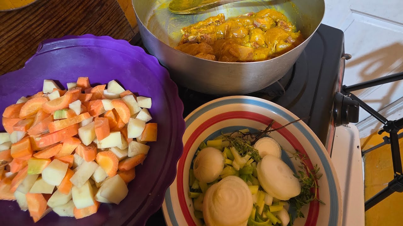 #FOOD CHEF GARF 👨‍🍳 #COOK CHICKEN 🐔 FOR# NEW YEAR DINNER 🍽 