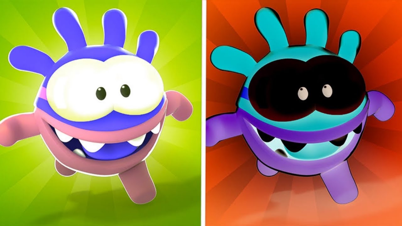 Om Nom Run  vs Reverse Video Ball Colour Run walkthrough , iOS Android  New Update ( part : 70 )