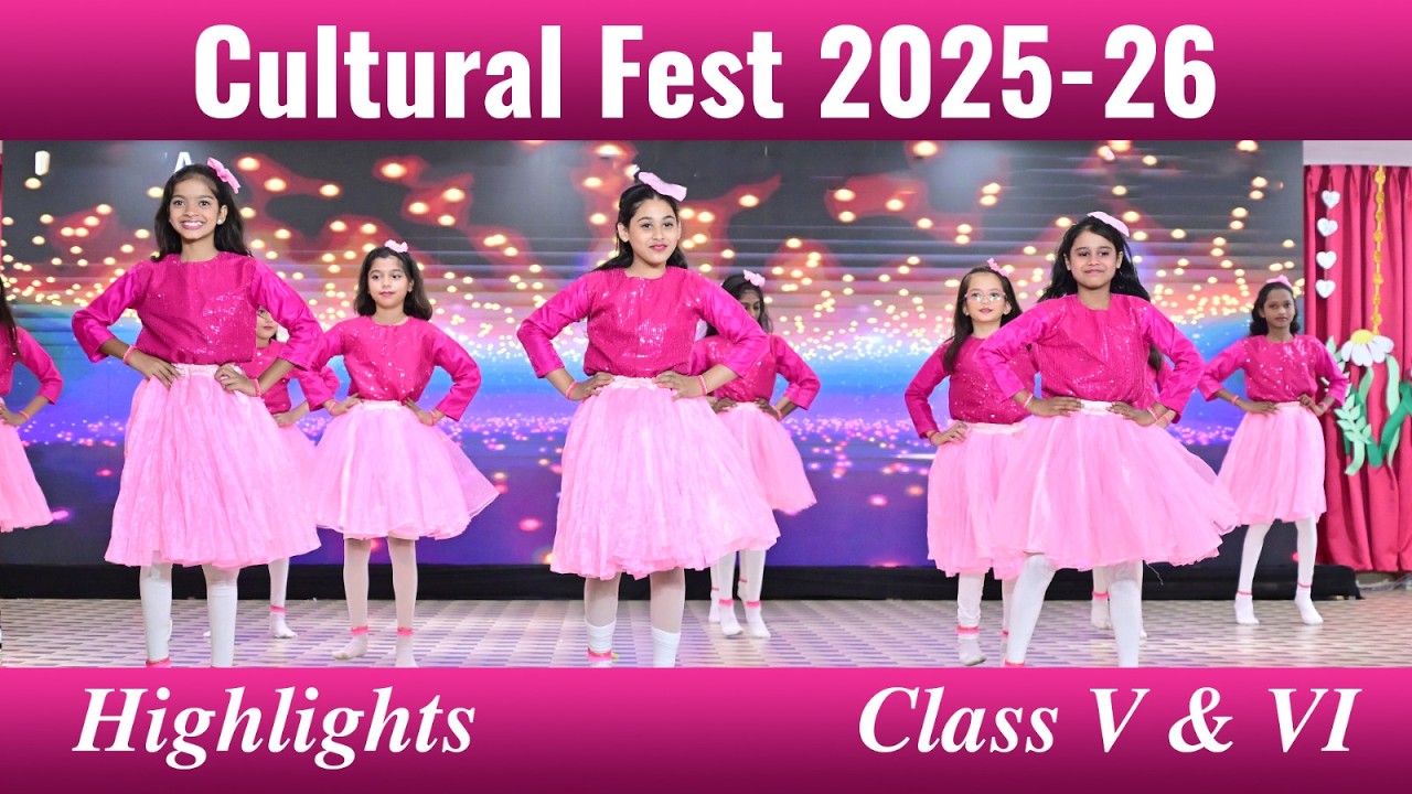 Cultural Fest 2025-26 | Class V & VI | Highlights | St. Raphael Co-Ed School Bhopal