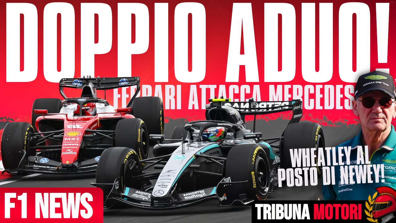 ADUO RADDOPPIATO PER FERRARI?😱 COSI CAMBIA IL MONDIALE!💥 WHEATLEY AL POSTO DI NEWEY IN ASTON!