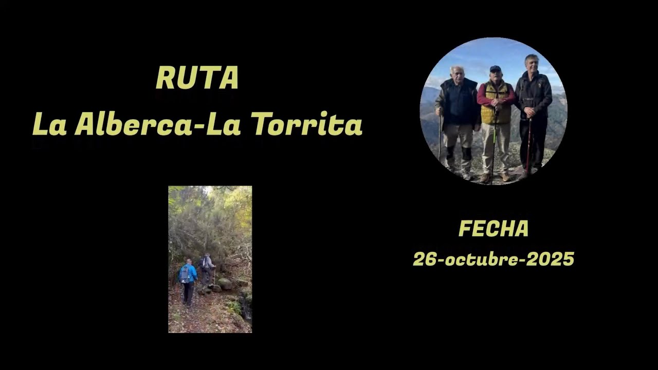 Ruta La Alberca La Torrita