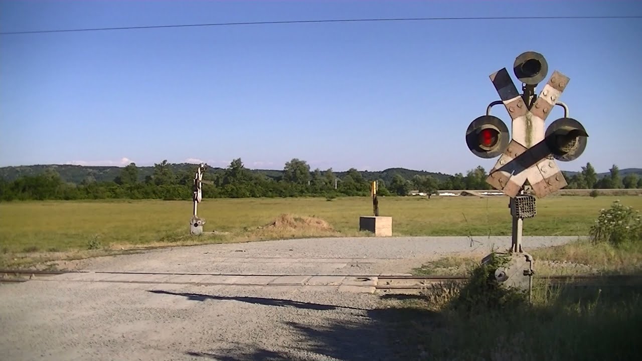 Spoorwegovergang Conop (RO) // Railroad crossing // Trecere la nivel