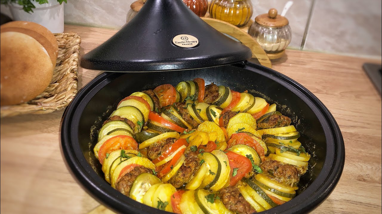 Tajine Kefta Légumes & Pain au four