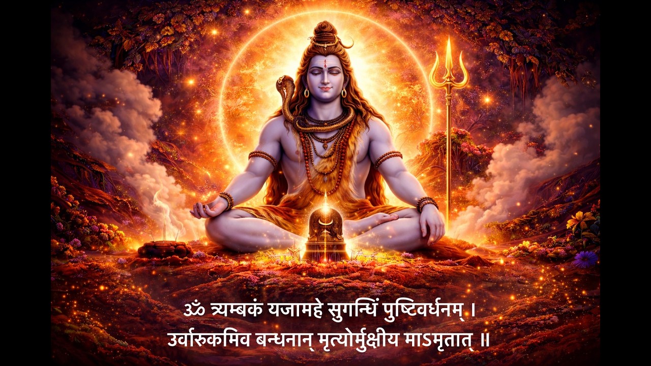 🔴 LIVE Maha Mrityunjaya Mantra | Shiva Healing Mantra for Peace & Protection