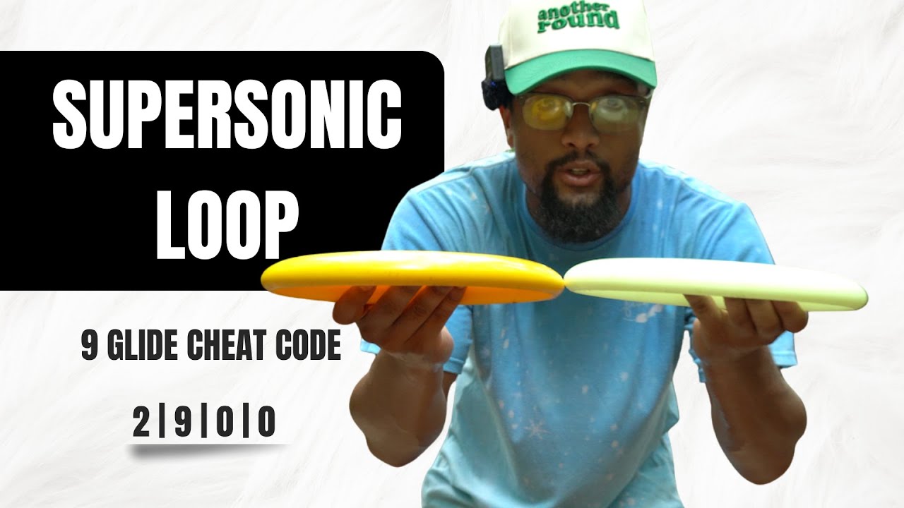 Supersonic Loop - 9 Glide Disc Golf Disc!