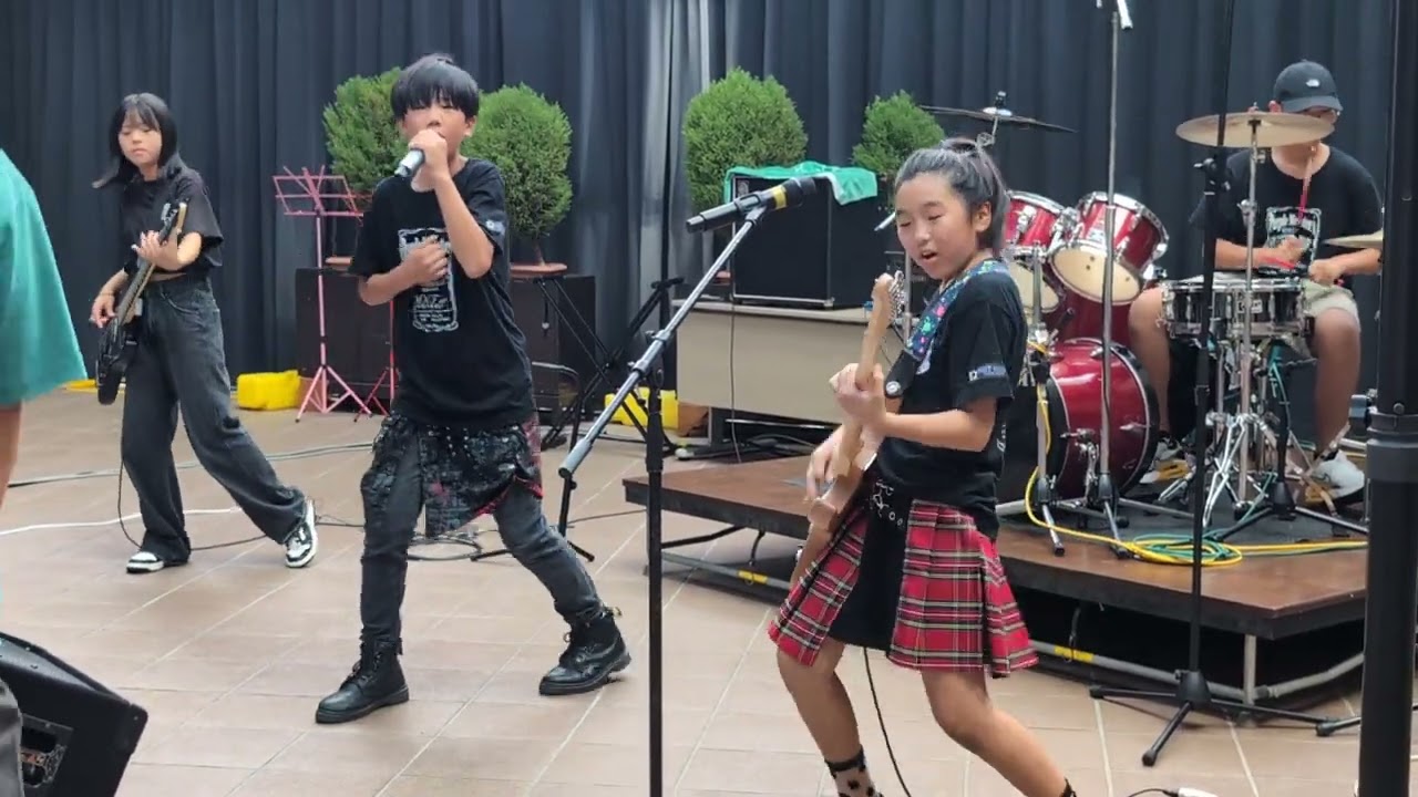 ONE OK ROCK【The Beginning】cover/小中学生バンド/パープル・モンスター 2024.9.14