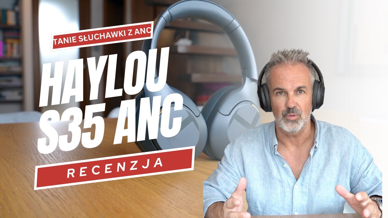 Haylou S35 ANC - tanie słuchawki z ANC ze zniżką 30%