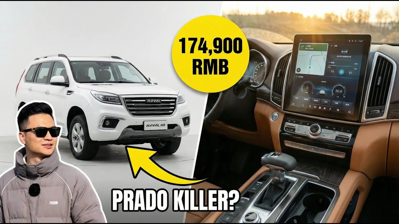 Is the NEW Haval H9 Better than Tank 500? (2.4T Diesel & 800mm Wading)