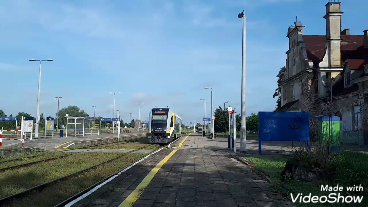 Pociągi w Sierpcu. 14.06.2019