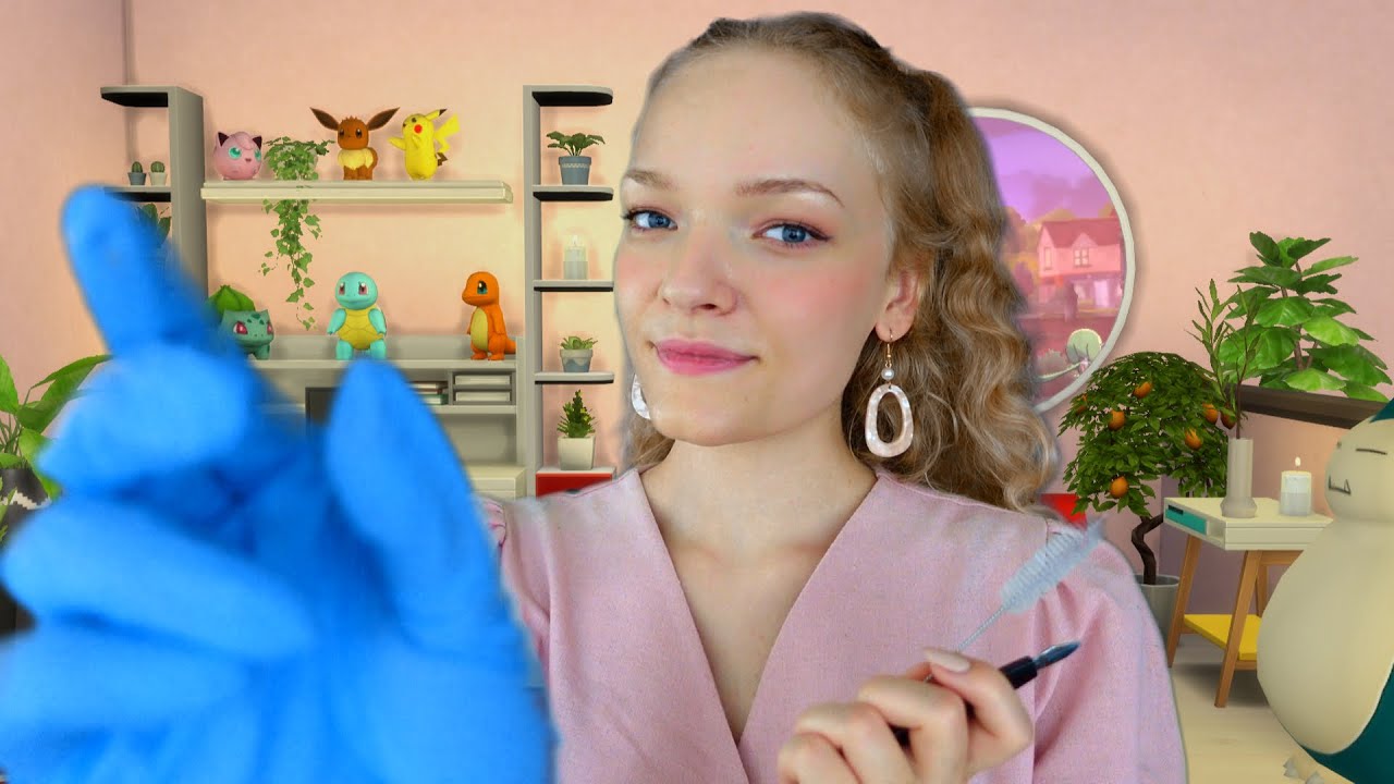 Getting you ready for Adoption 🐾 Pokémon ASMR Roleplay (ear cleaning)