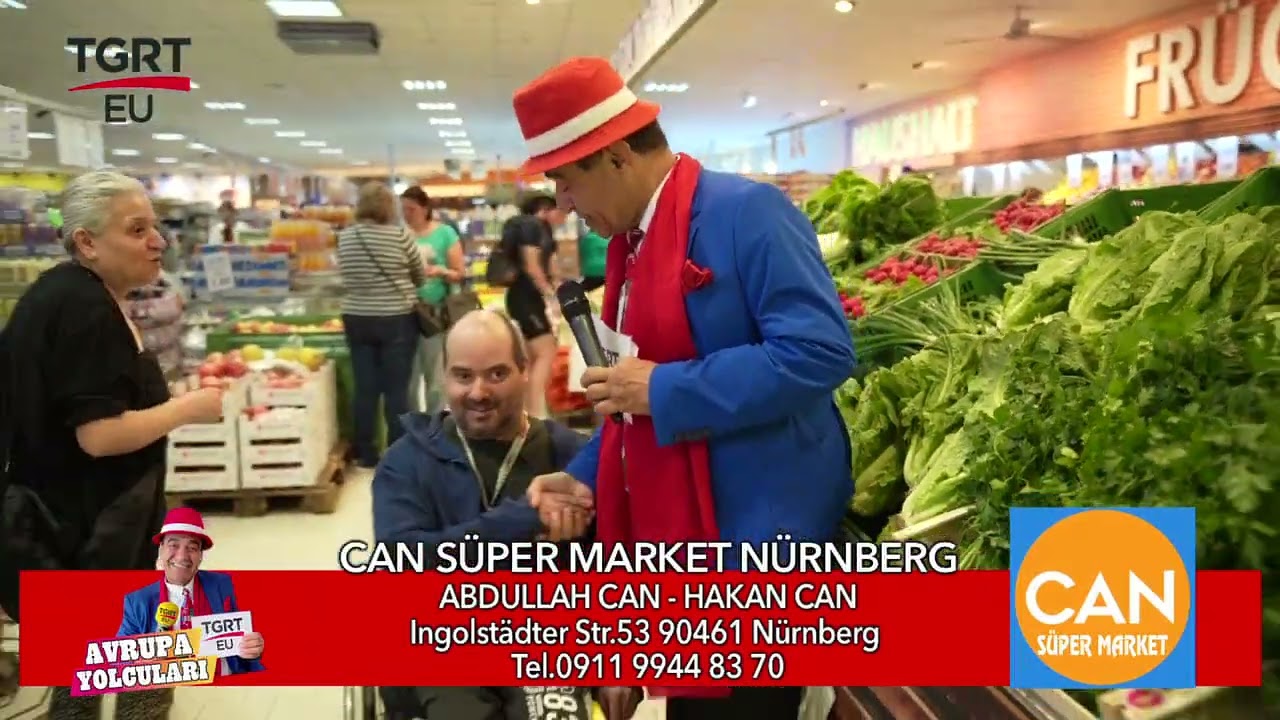 Avrupa Yolcuları (Almanya) Can Süper Market Nürnberg - Abdullah Can - Hakan Can