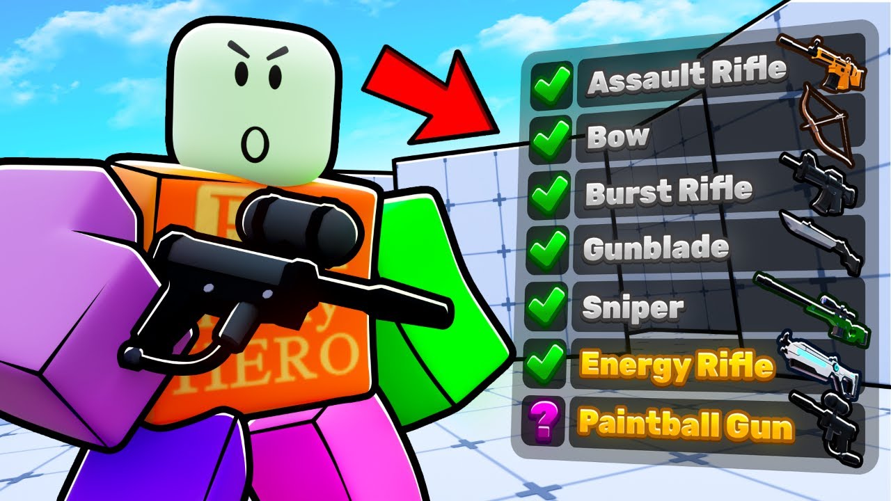 ПОБЕДА С КАЖДЫМ ОРУЖИЕМ В Roblox Rivals!