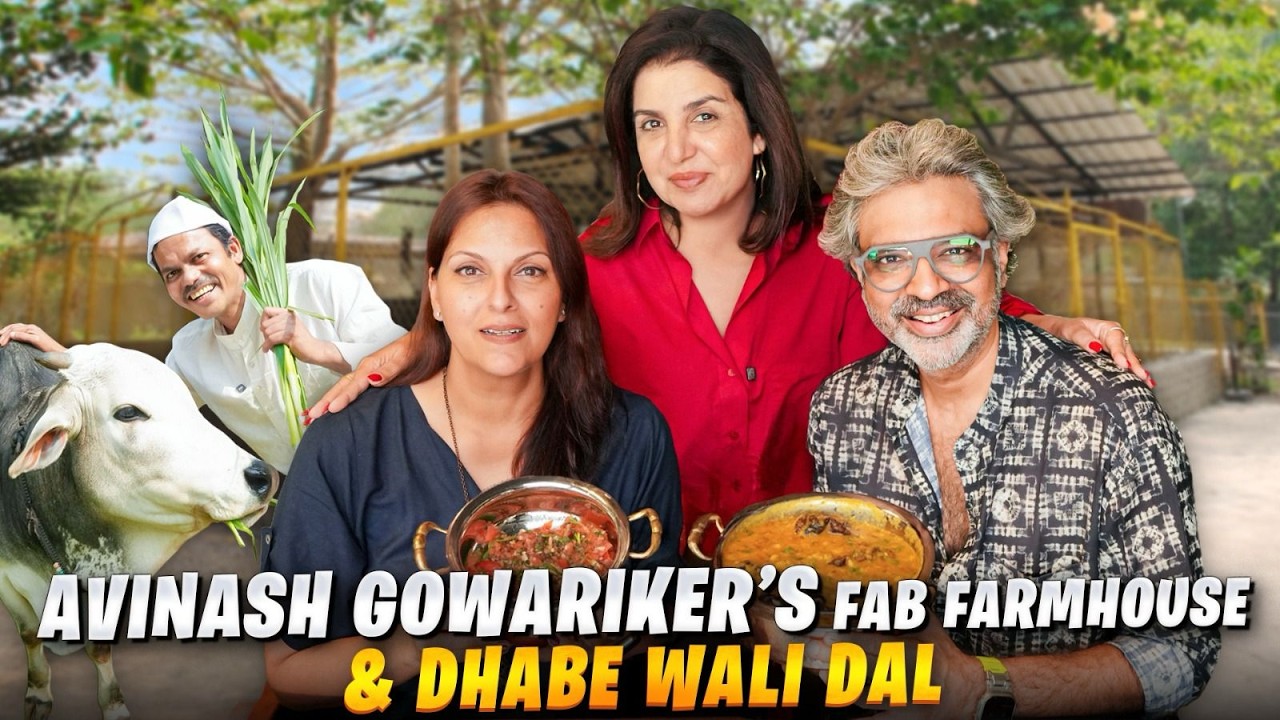 Avinash Gowariker & Shazia's Farmhouse, Lovely Animal Care With Marathi Dhaba Style Dal & Chutney!