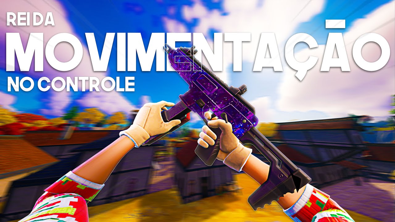 Rei da movimentação no controle FORTNITE ZERO BUILD CLIPS | makinfps