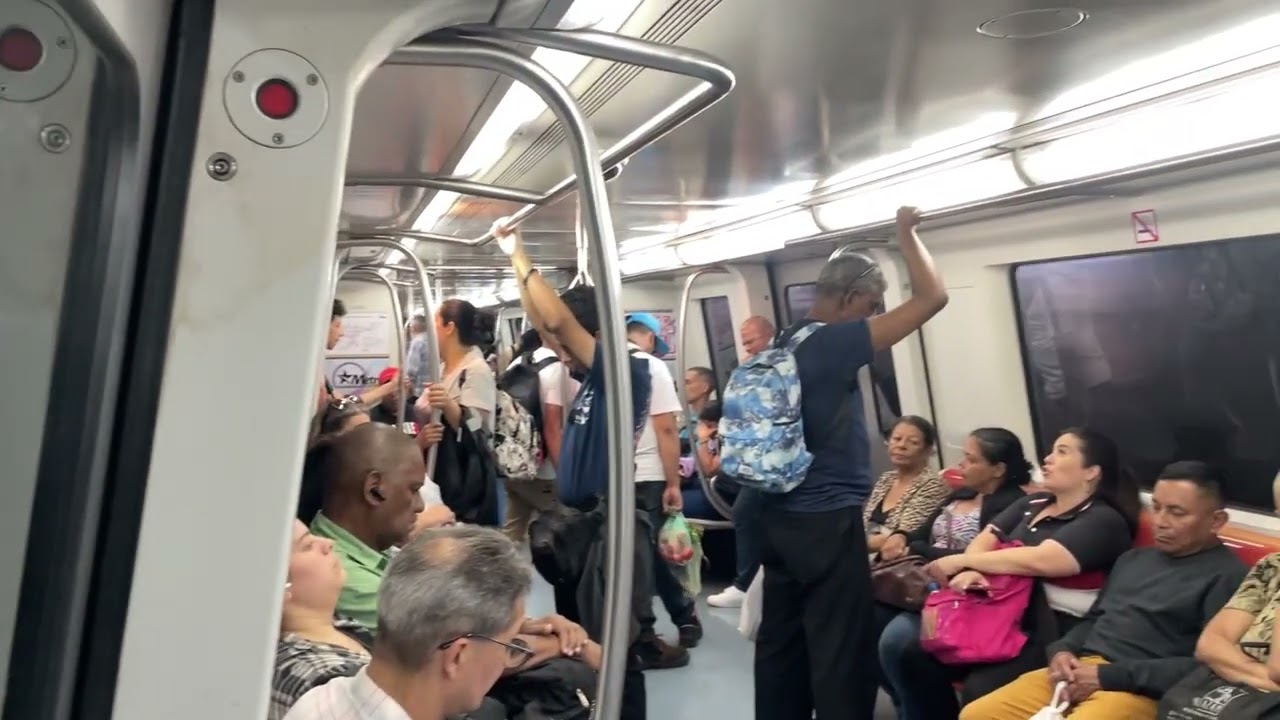 Metro de Caracas Línea 1 recorrido Chacaíto - Plaza Venezuela 