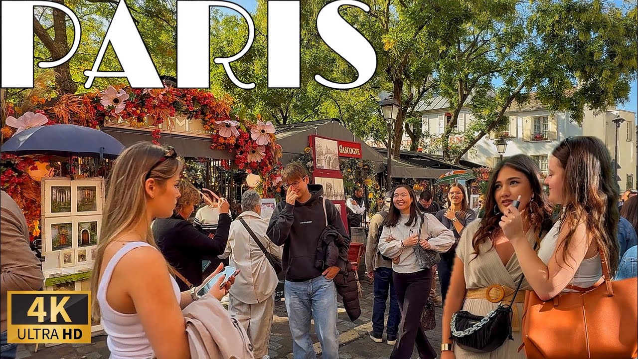 [🇫🇷Paris France 4K 120FPS Walking Tour] Paris Autumn Walk 23/OCTOBER/2025