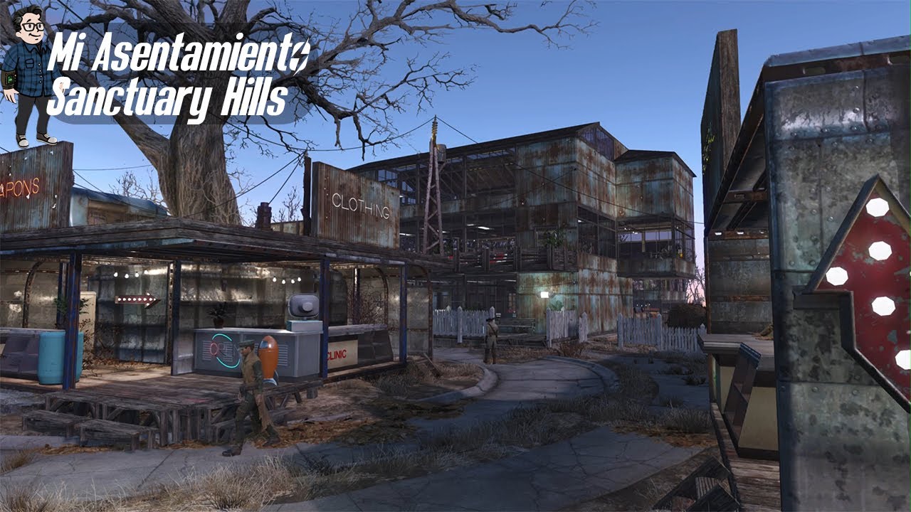 Asentamiento Sanctuary Hills | Fallout 4 | (No Mods)