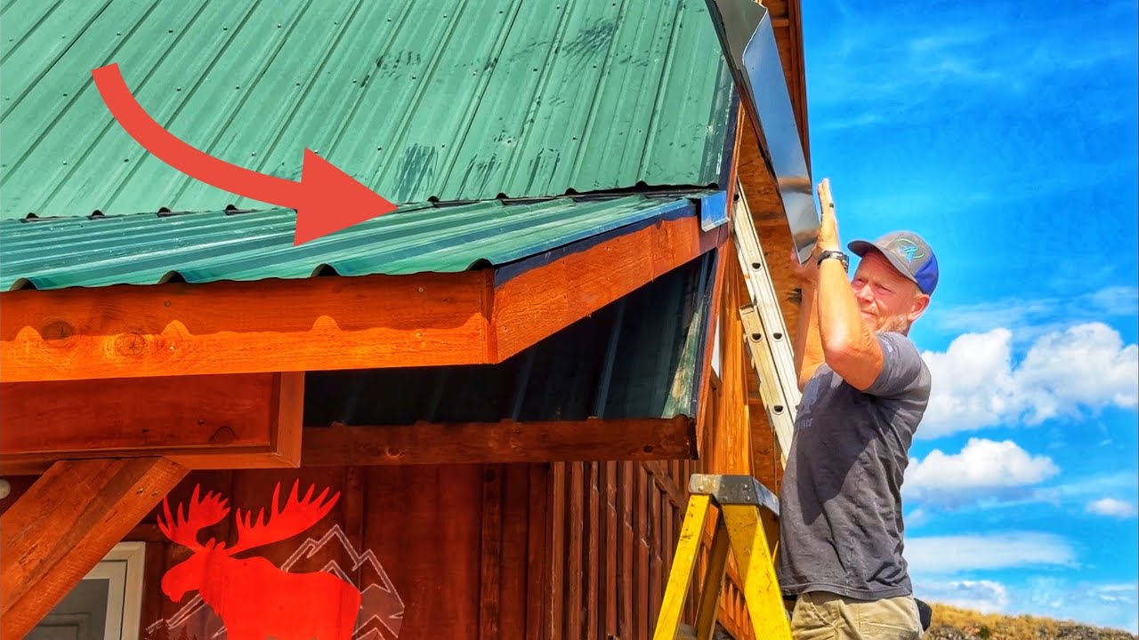 CRITICAL Roof Transition Flashing + ERRORS! Cabin Entry Build: Ep. #8