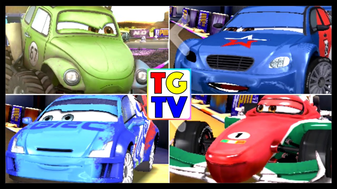 Shifty vs Pyotr, Raoul, Francesco | Cars Fast as Lightning