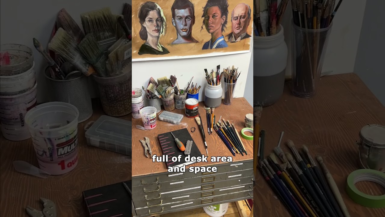 Witamy w moim studiu artystycznym w Nowym Jorku