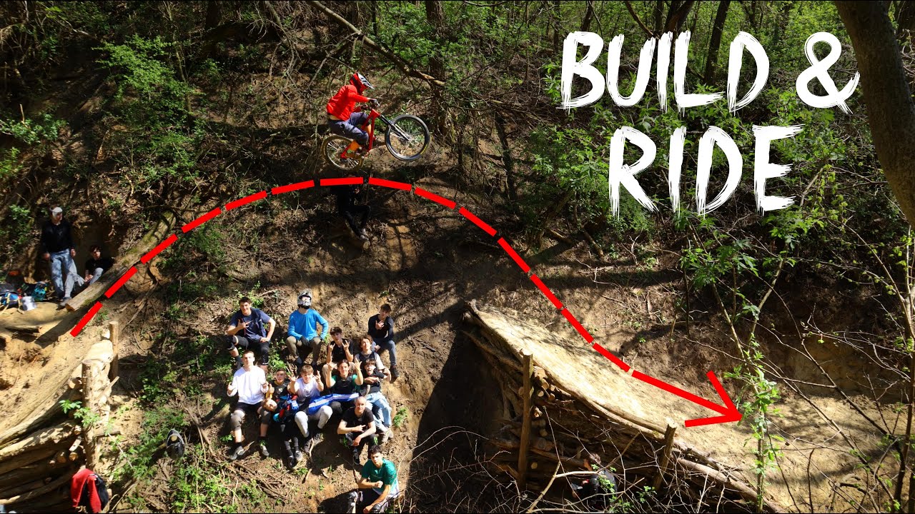 Hogyan építettük meg EDDIGI LEGNAGYOBB UGRÓINKAT | Build & Ride