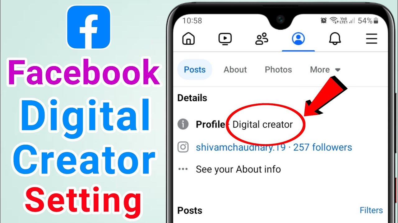 Facebook me Digital Creator account kaise banaen | How to change facebook profile to Digital Creator