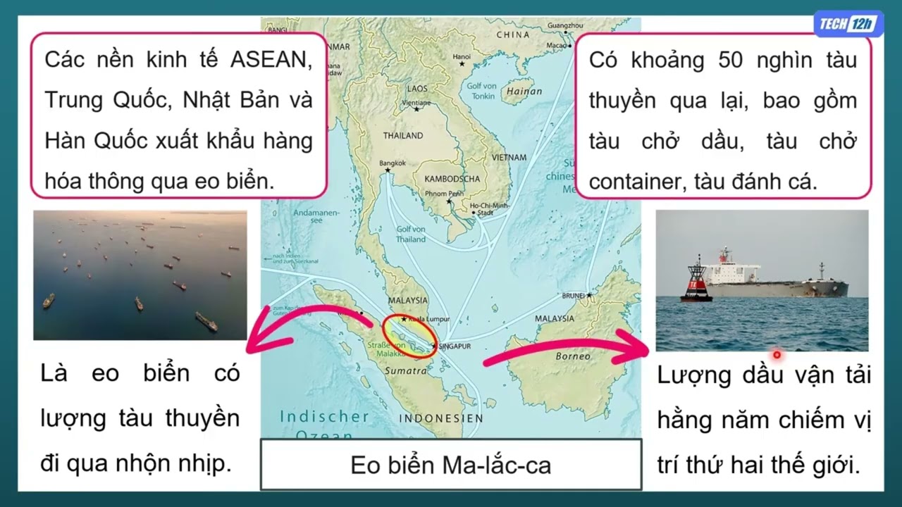 Bài 12  Vị trí, tầm quan trọng biển đông