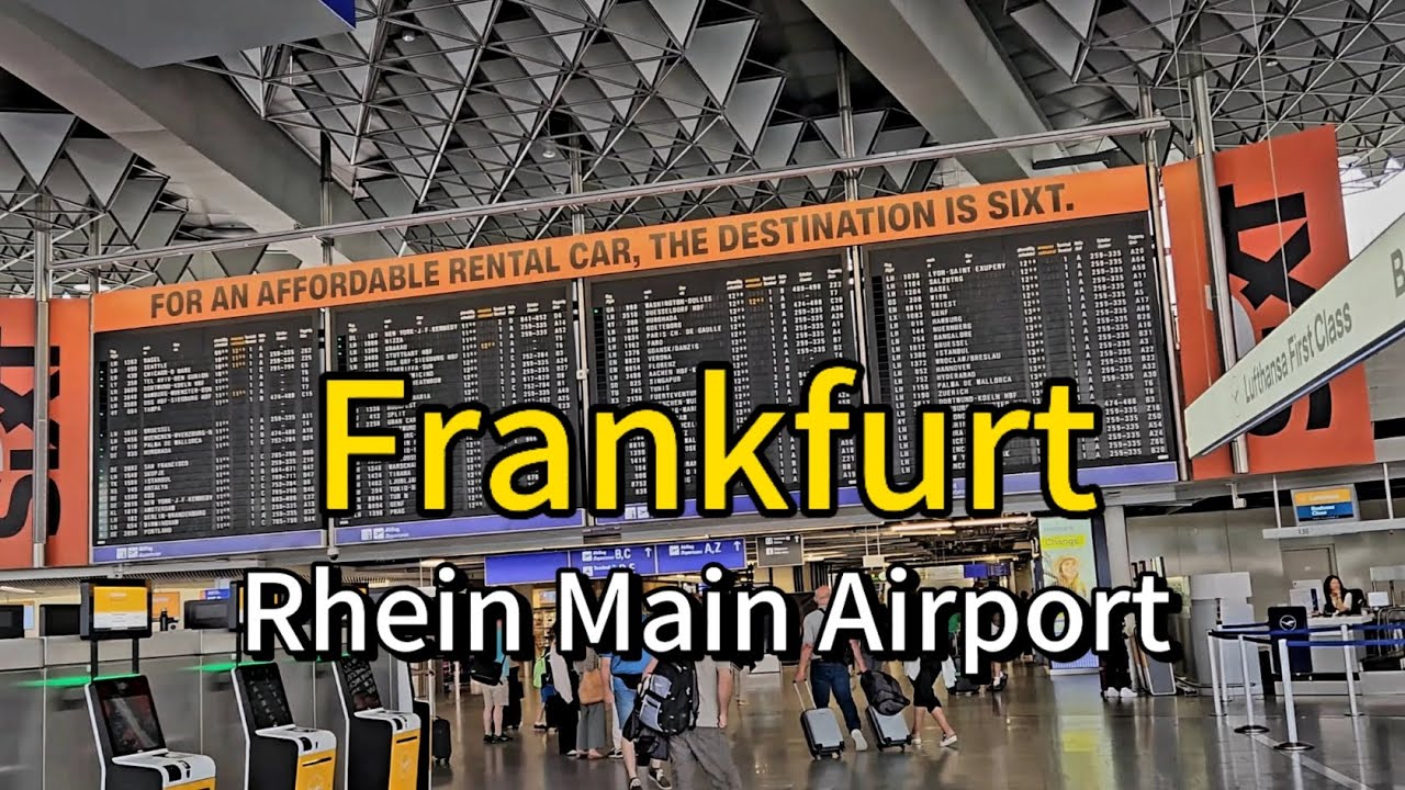 Frankfurt Rhein Main Airport #airport #germanairport #rheinmain #frankfurt #germany