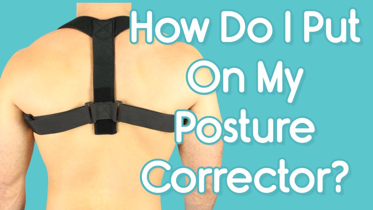 Comment mettre mon correcteur de posture&nbsp;? - Ajustez les sangles pour un ajustement confortable.