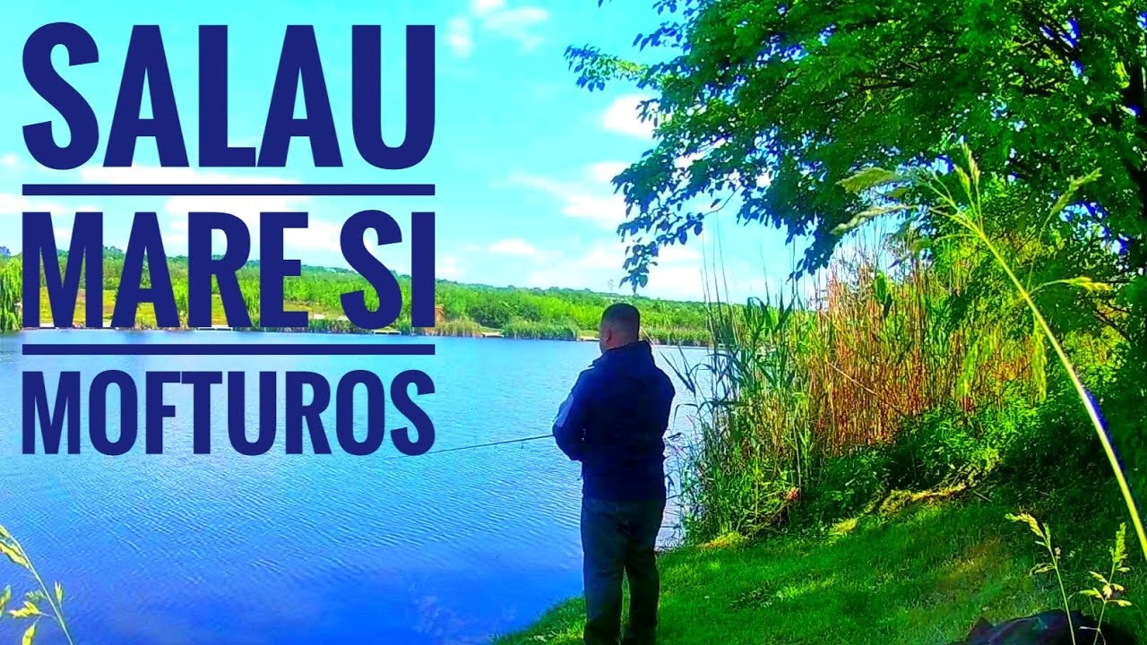 Spinning la salau de pe mal! Salau mare prins cu guma de 5cm!!!