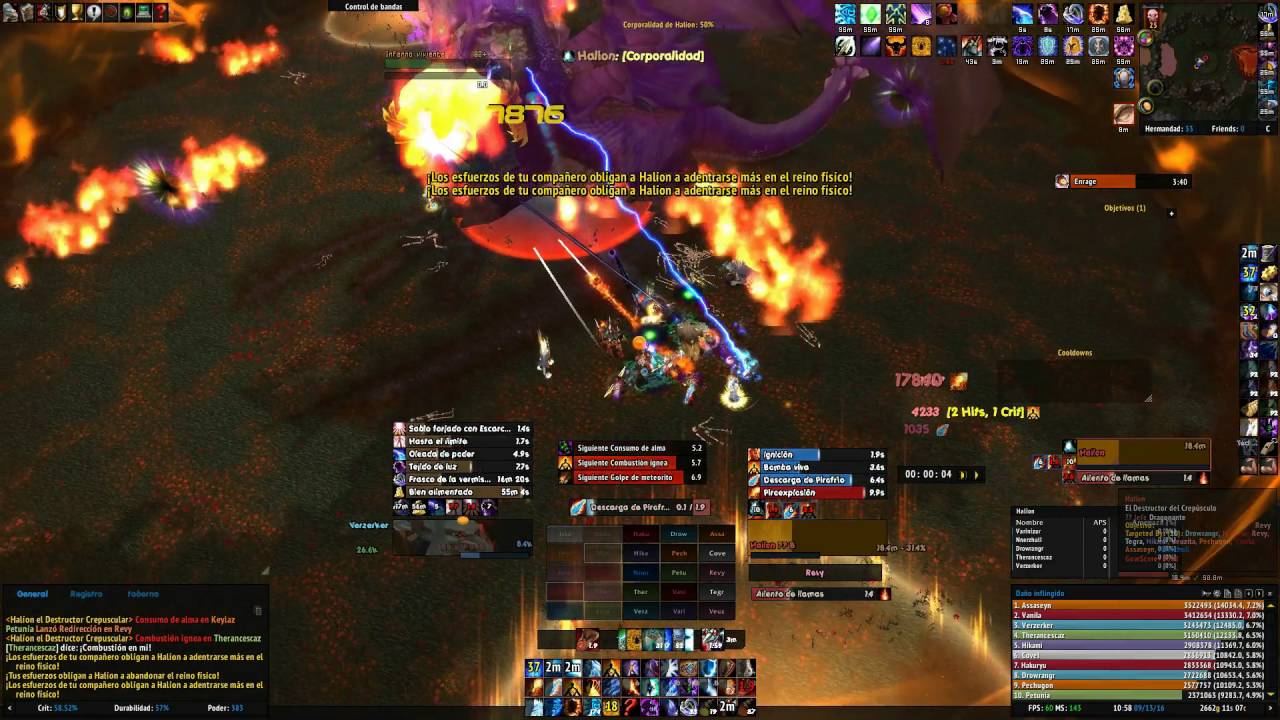 [WoW Rean] Verzerker vs Halion 25 Heroico [Multi PoV]