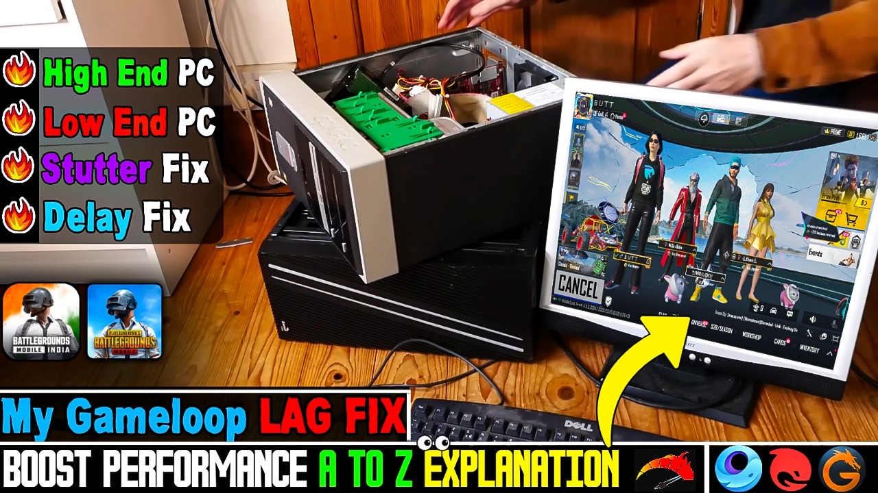 🔧Gameloop Boost Settings 2026 |🔥 Fix Lag On High & Low End PC Gameloop - Full Explanation Video