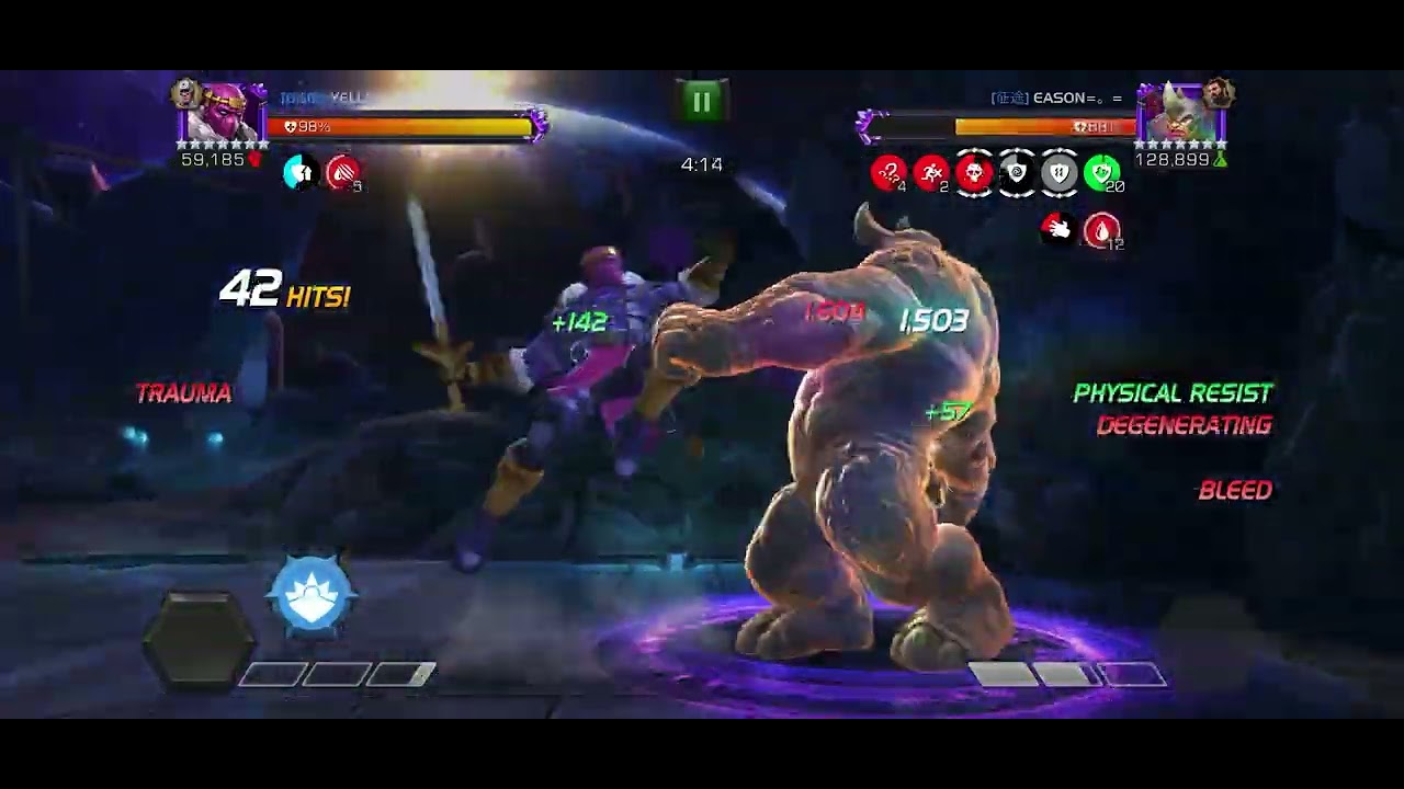 Zemo vs Rhino node 48 S64