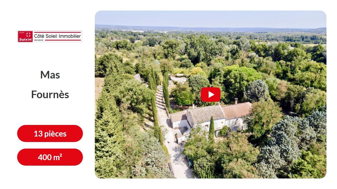 Vente Mas à FOURNÈS - 379.000  €