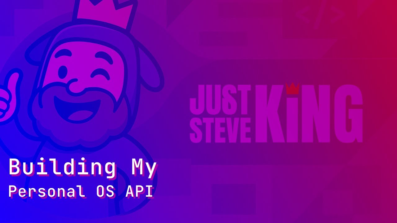 Building My Personal OS API