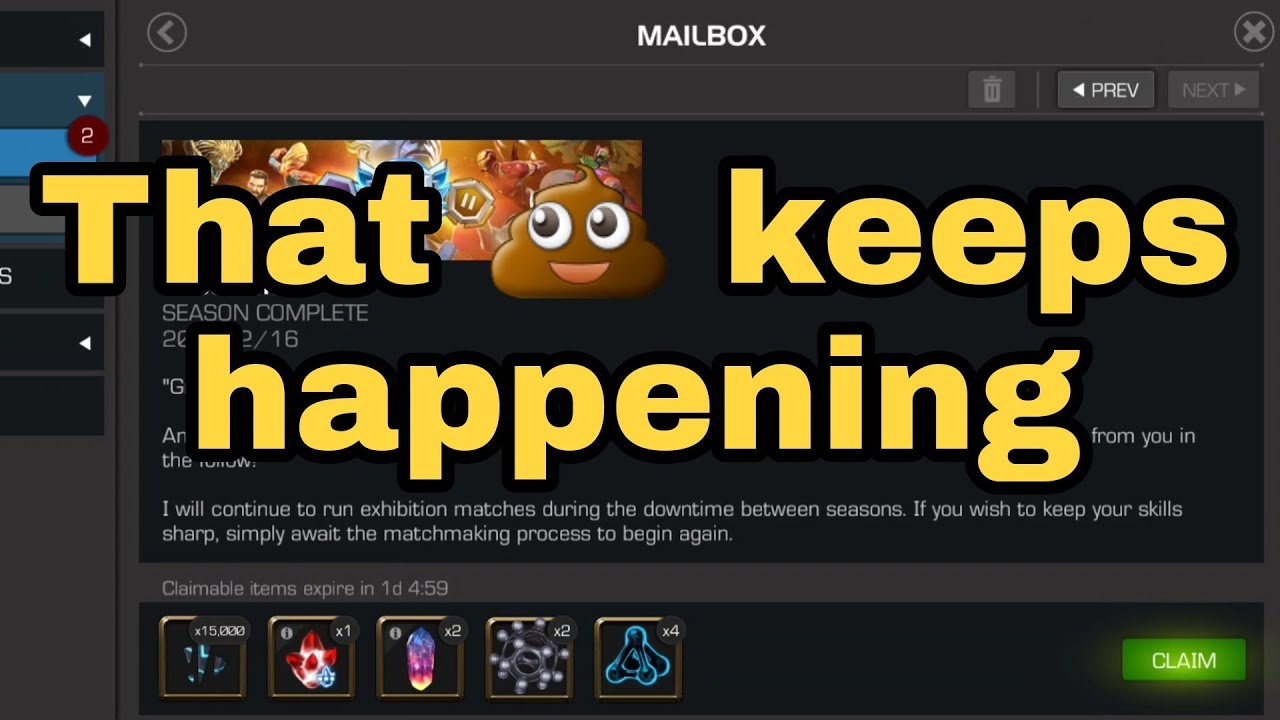 AW Season 31 rewards opening MCOC