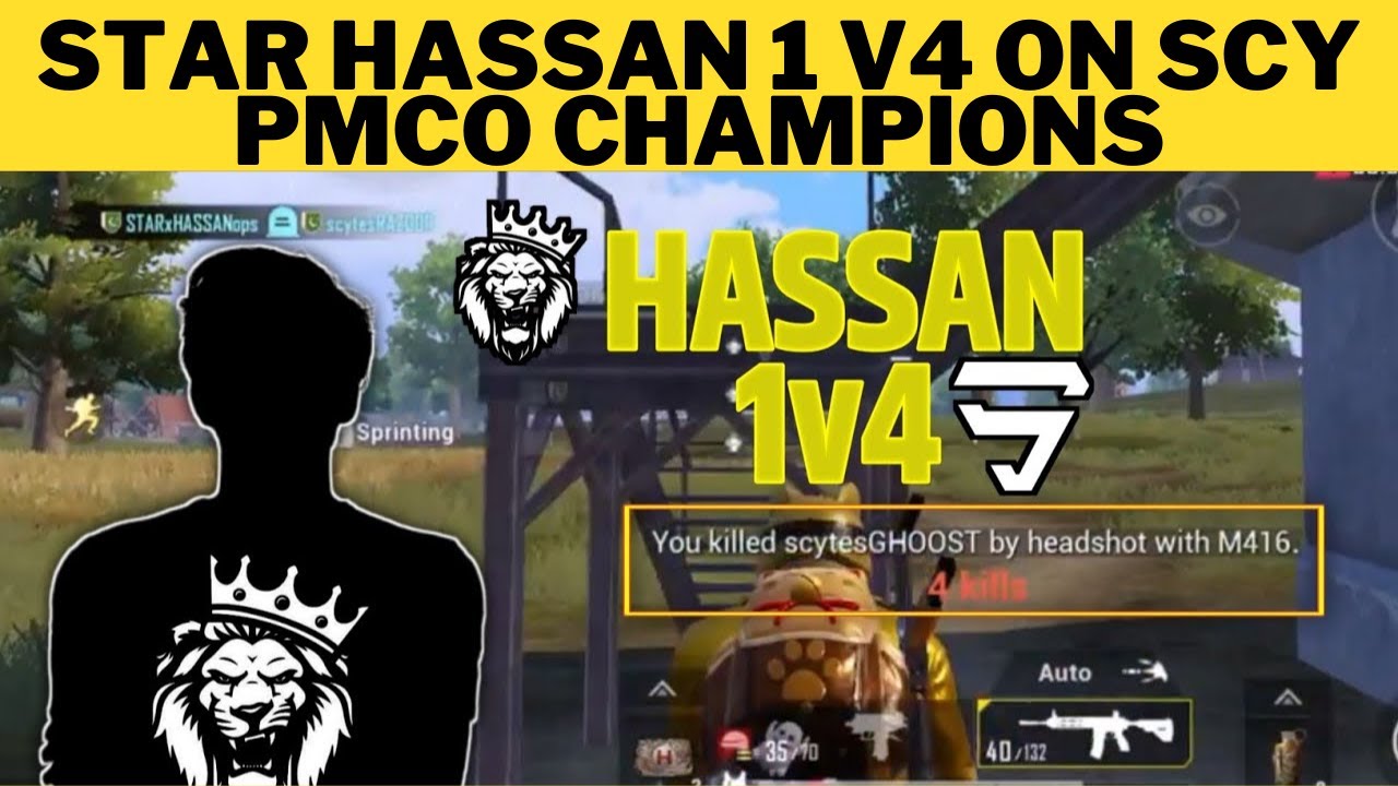 Star Domination in tournaments | Star Hassan 1v4 | @zj111esports3 | @LoverYT_1 | Esports Pakistan