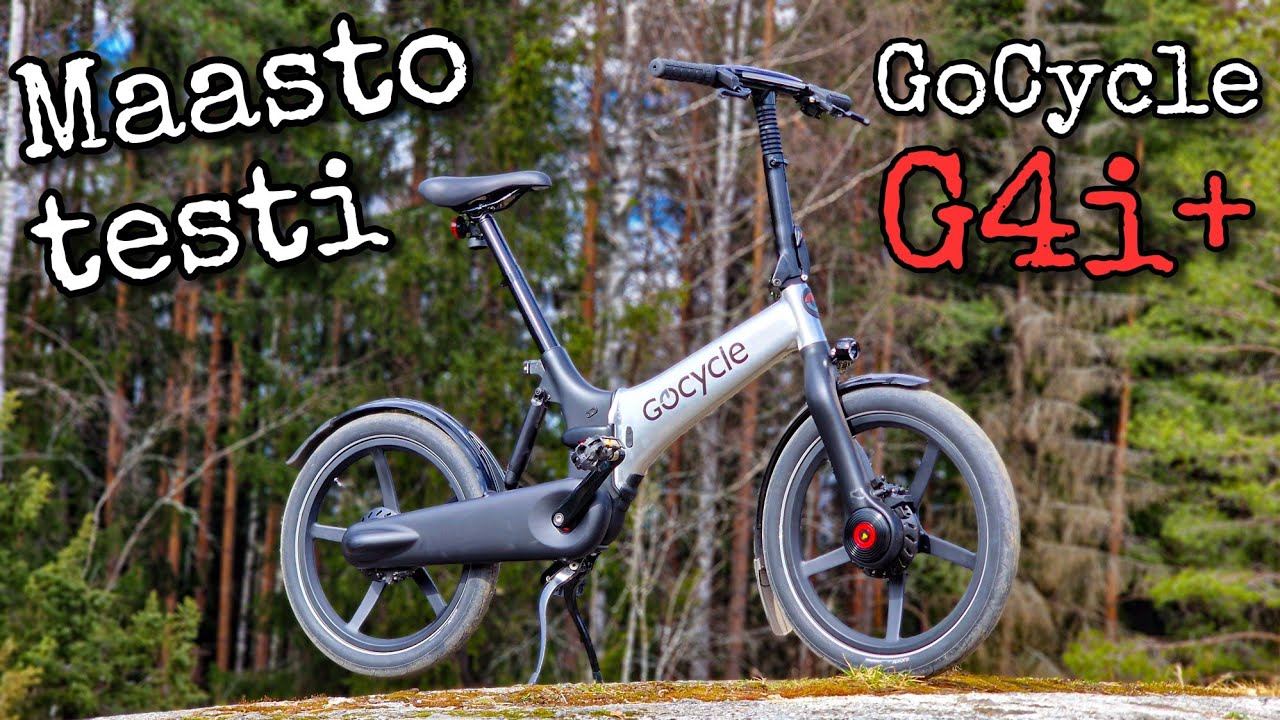 6000€ kaupunkisähköpyörä maastotestissä GoCycle G4i+