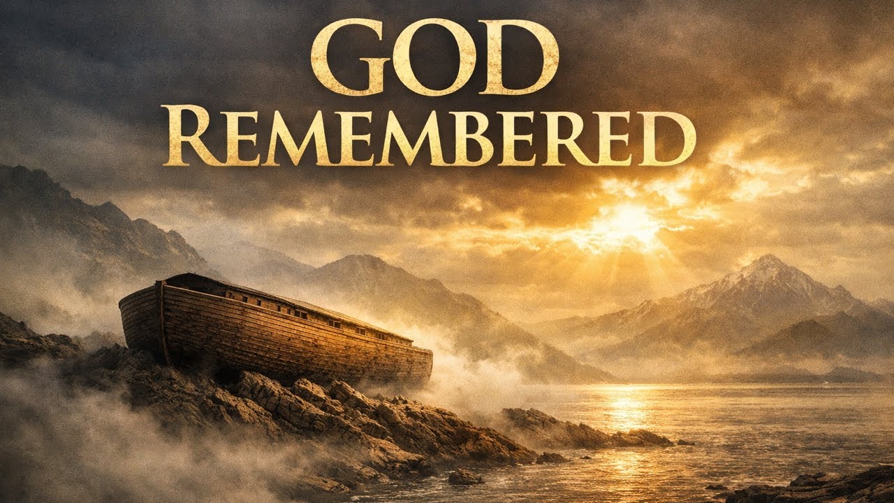 Genesis 8 Explained | God Remembered Noah and the Waters Receded | Bible Study