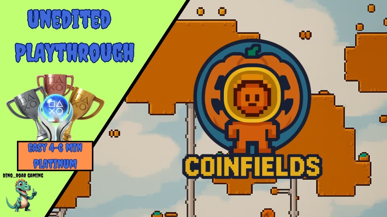 Coinfields - Unedited Platinum Trophy Playthrough (PS5)